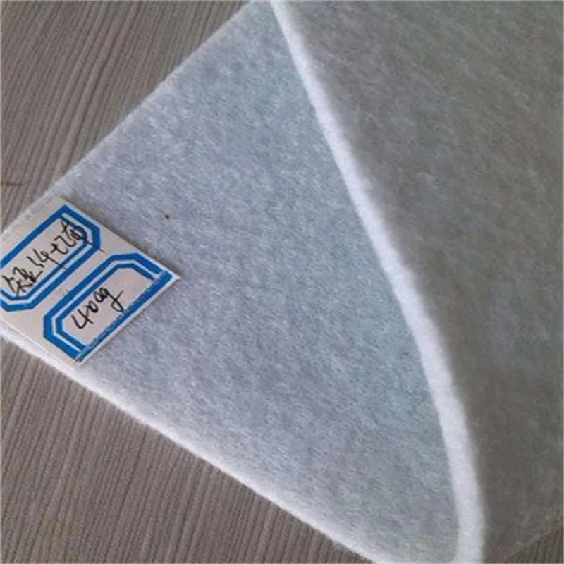 PP / Pet Short Fiber Nonwoven Fabric Geotextile for Highway Construction