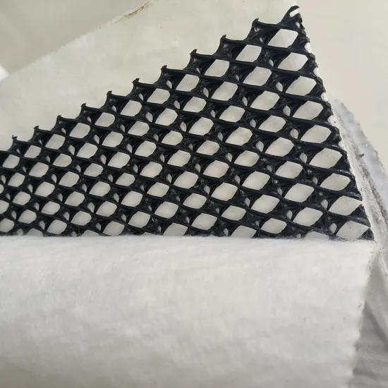 Georete drenante composita 3D in plastica per strade e pendii