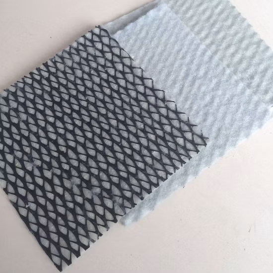 Georete composita 3D da 5 mm con geotessile non tessuto per drenaggio e filtrazione